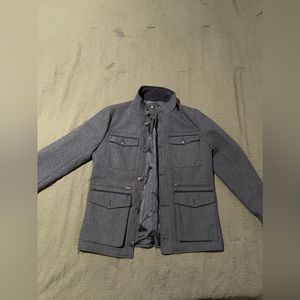 H&M Men’s Wool Pea Coat Size 46R. NWOT